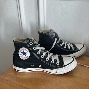 Black Hightop Converse